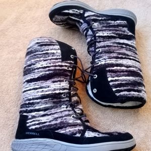 Merrell Pechora Sky Faux Fur Lined Boot